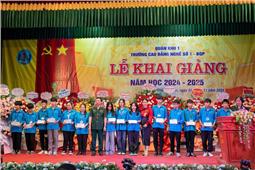 Trường cao đẳng nghề số 1 – Bộ Quốc phòng long trọng tổ chức Lễ khai giảng năm học 2024-2025